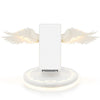 Universal Colorful LED Angel Wings Qi Wireless Charger Charge Dock For Mobile Phone Fast Charger