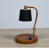 Wood Aromatherapy Home Bedroom Wax Lamp