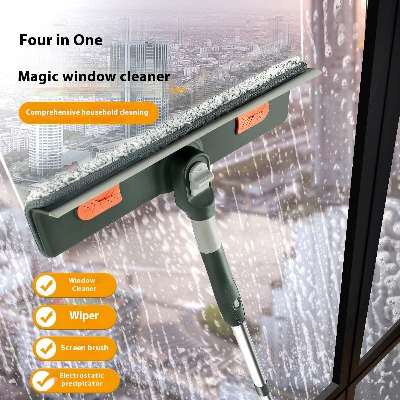 Household Lengthened Splicing Rod Window Cleaning Wiper Blade