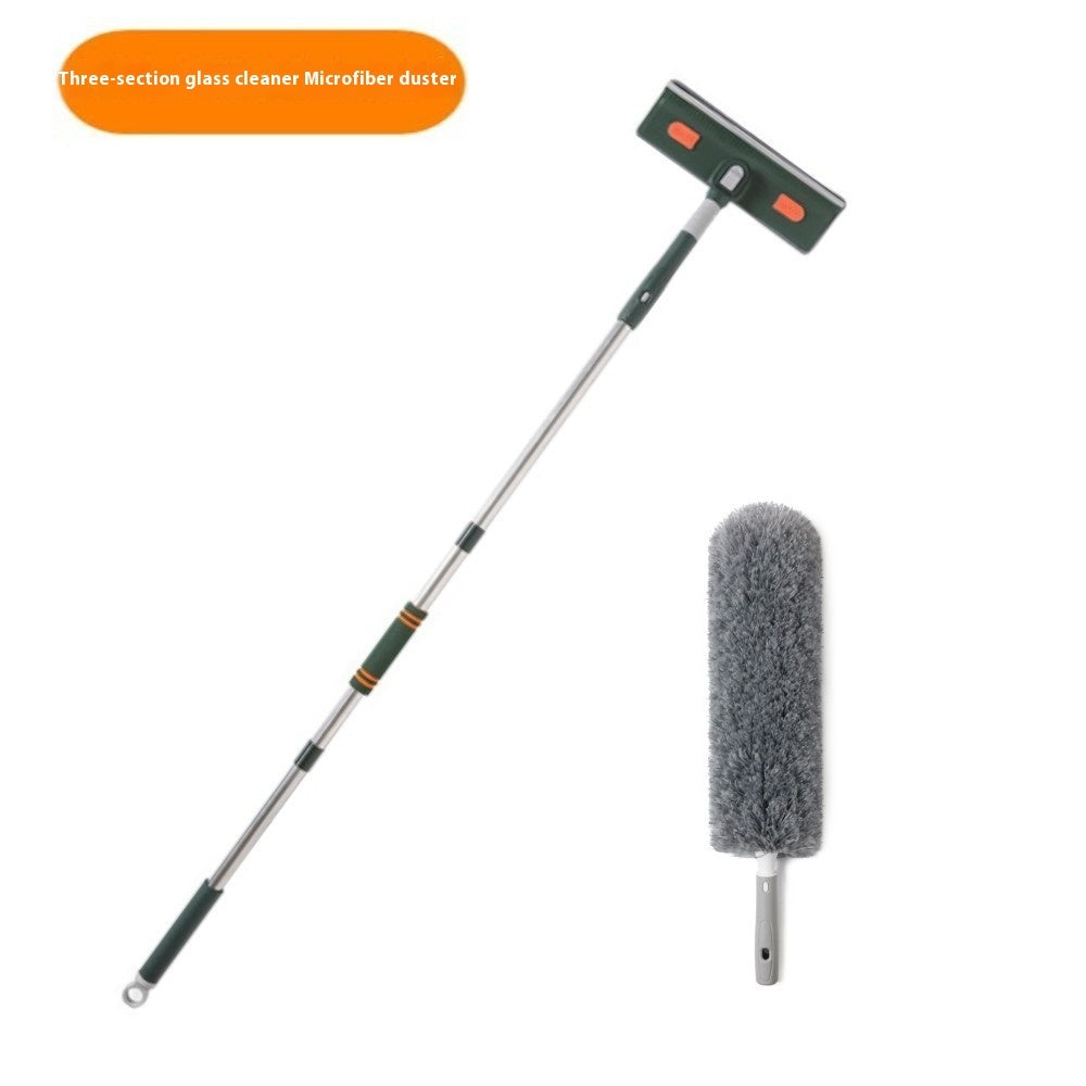 Household Lengthened Splicing Rod Window Cleaning Wiper Blade