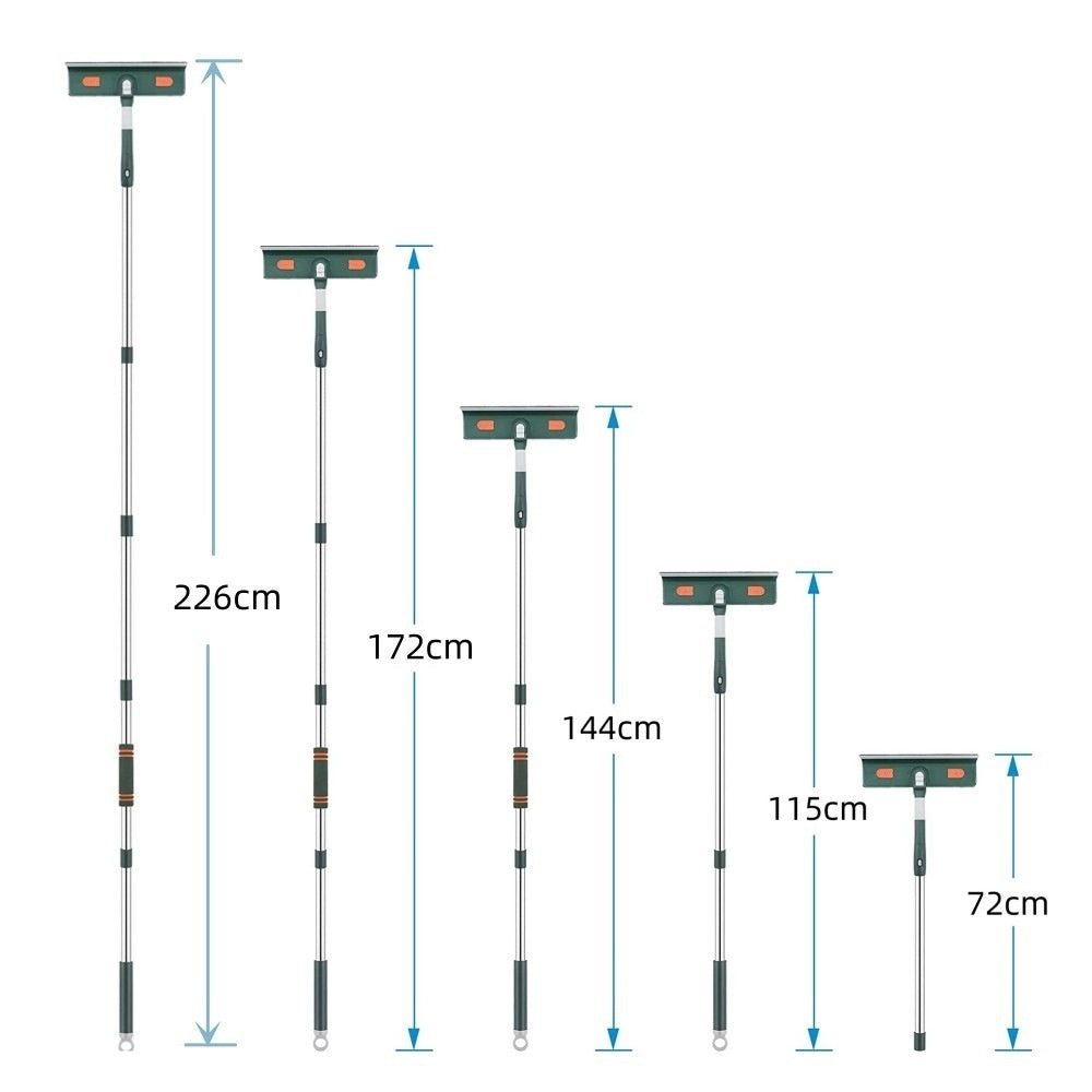 Household Lengthened Splicing Rod Window Cleaning Wiper Blade